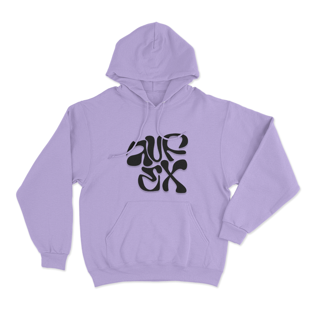 Auf Ex Logo Unisex Hoodie Purple Auf Ex Logo Unisex Hoodie Purple