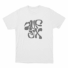 Auf Ex Logo Unisex T Shirt White