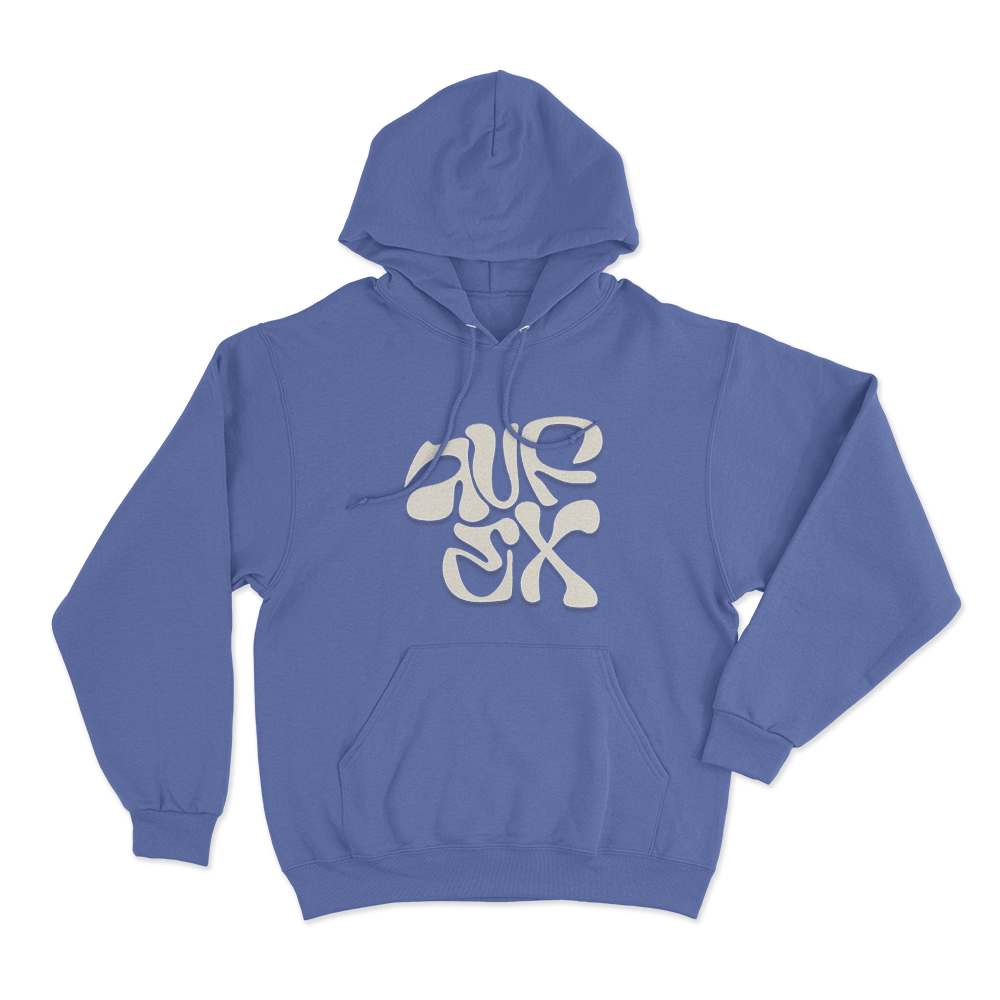 Auf Ex Unisex Hoodie Blue Auf Ex Unisex Hoodie Blue