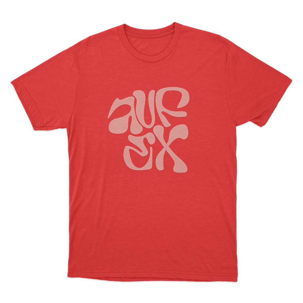 Auf Ex Unisex T Shirt Red Auf Ex Unisex T Shirt Red
