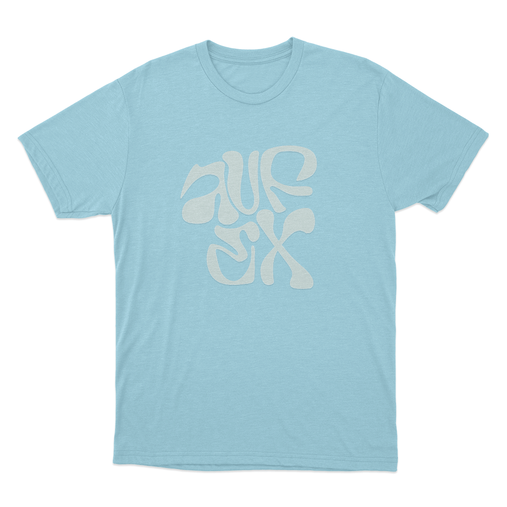 Auf Ex Unisex T Shirt Sky Blue Auf Ex Unisex T Shirt Sky Blue