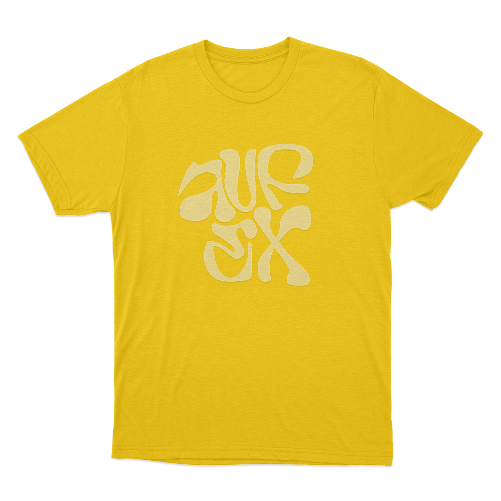 Auf Ex Unisex T Shirt Yellow Auf Ex Unisex T Shirt Yellow