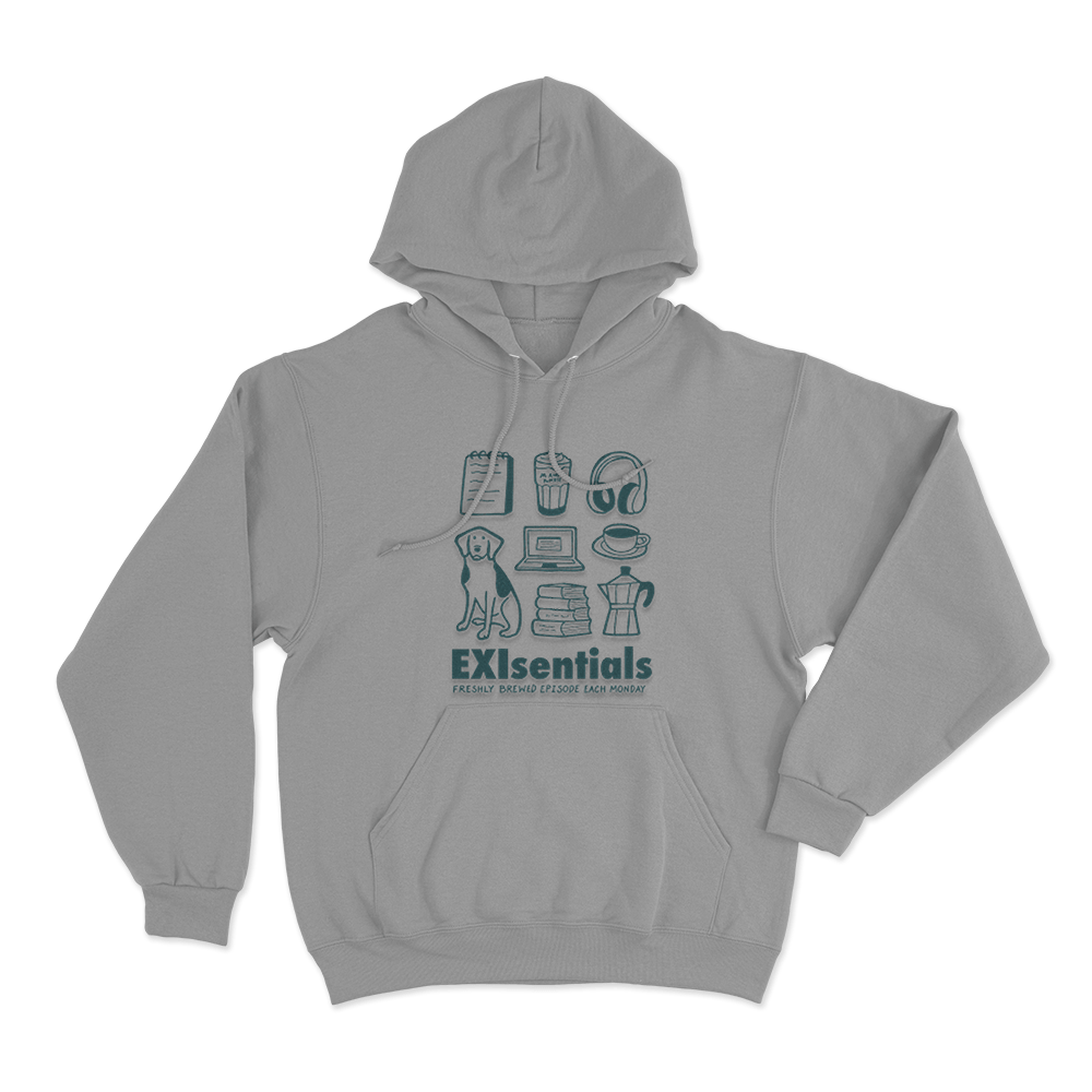 EXIsentials Unisex Hoodie Grey EXIsentials Unisex Hoodie Grey