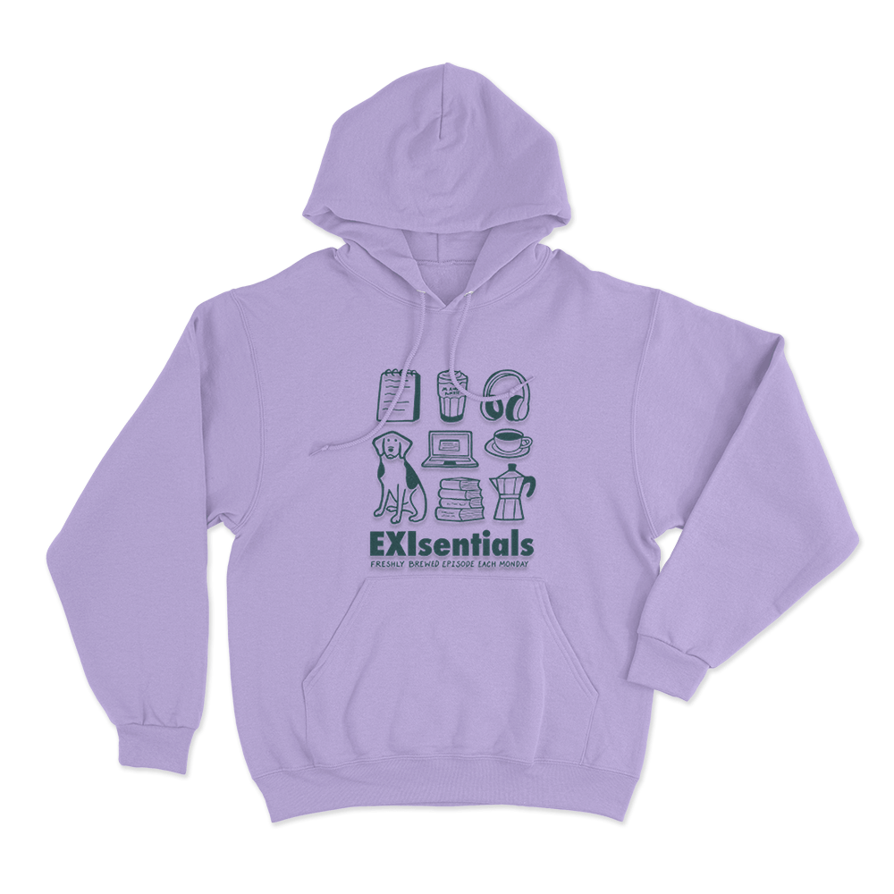 EXIsentials Unisex Hoodie Purple EXIsentials Unisex Hoodie Purple