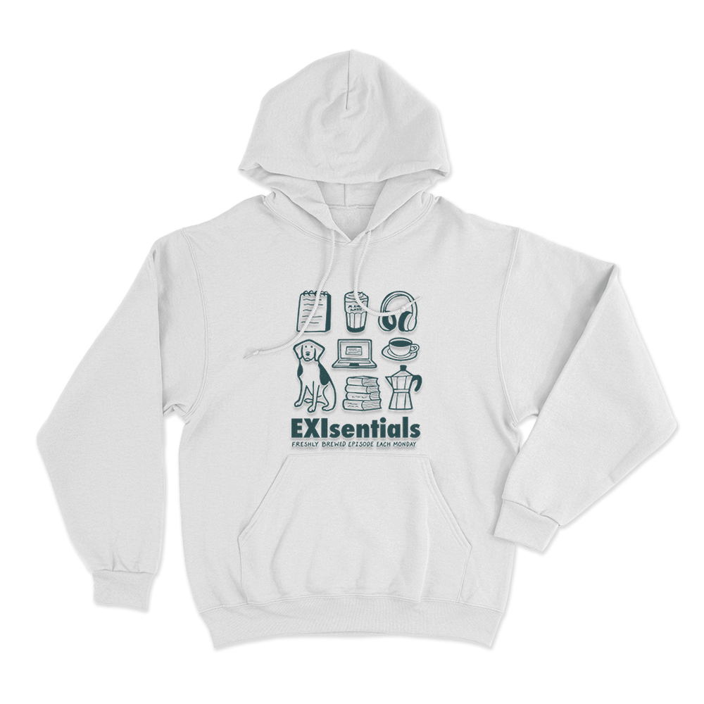 EXIsentials Unisex Hoodie White EXIsentials Unisex Hoodie White