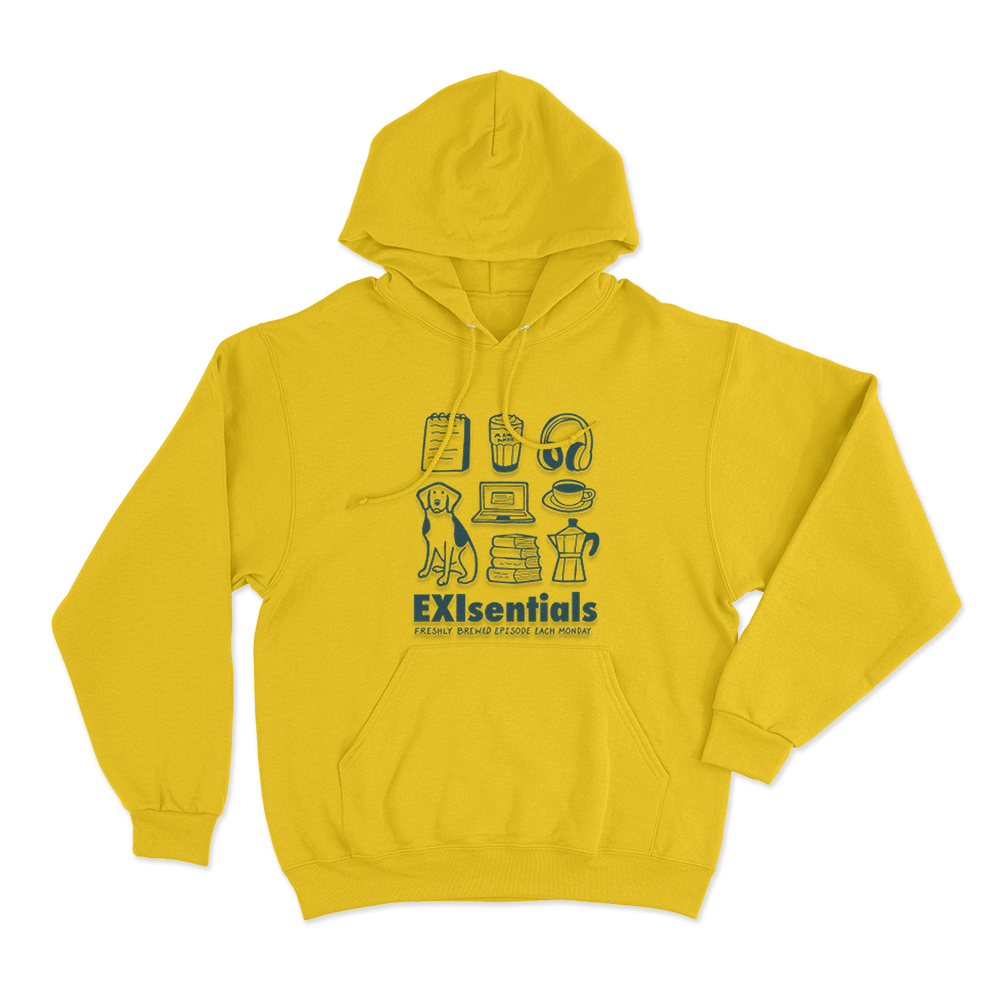 EXIsentials Unisex Hoodie Yellow EXIsentials Unisex Hoodie Yellow