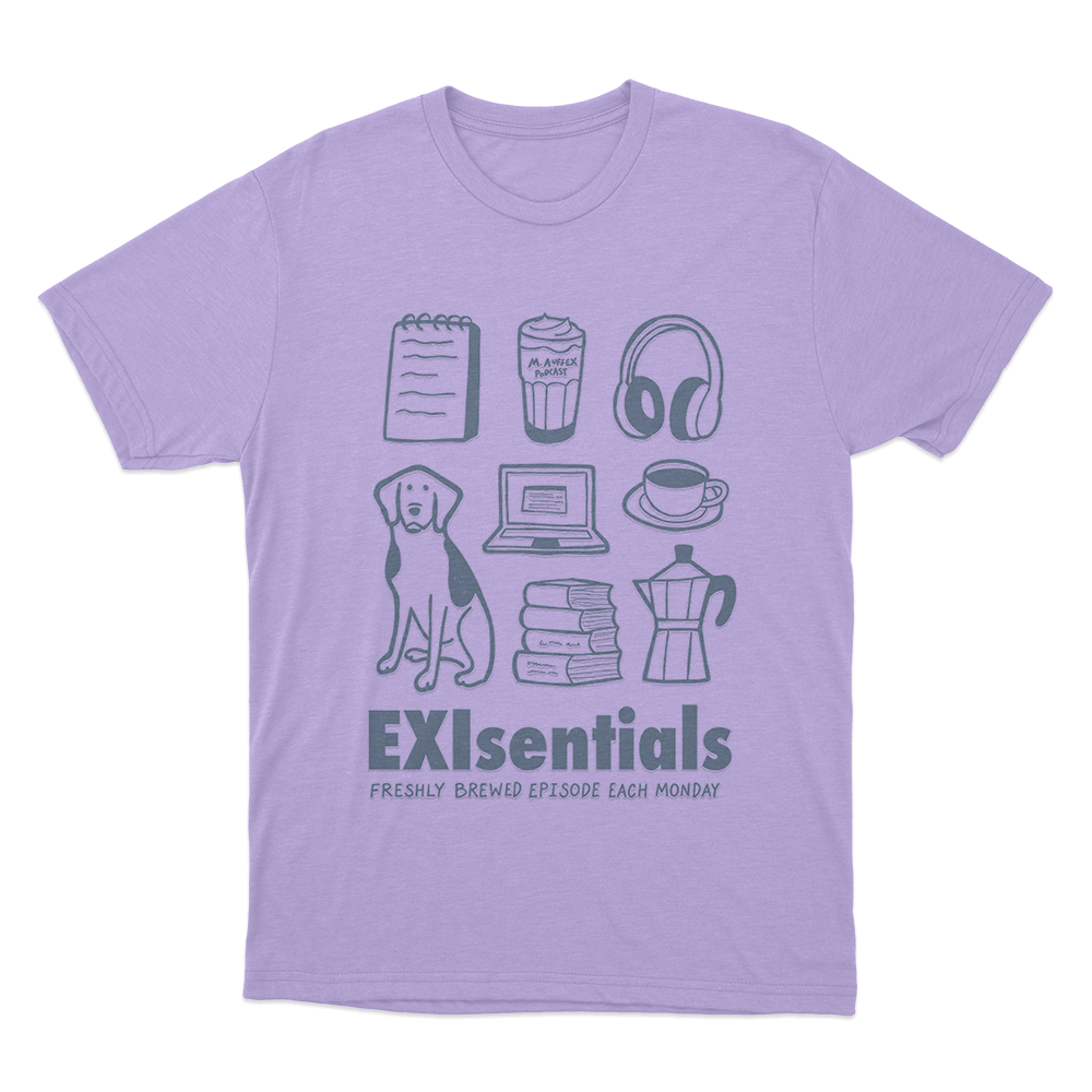 EXIsentials Unisex T Shirt Purple EXIsentials Unisex T Shirt Purple