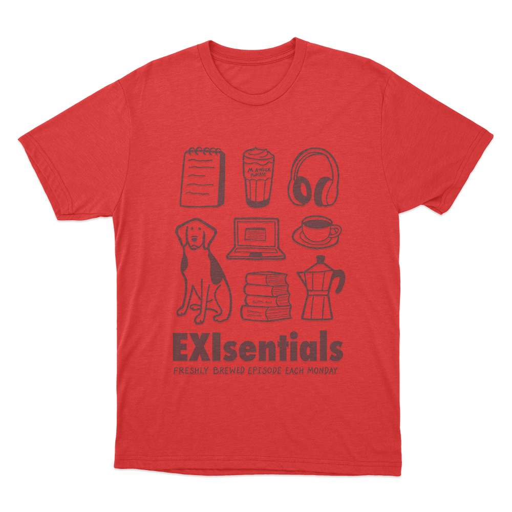 EXIsentials Unisex T Shirt Red EXIsentials Unisex T Shirt Red
