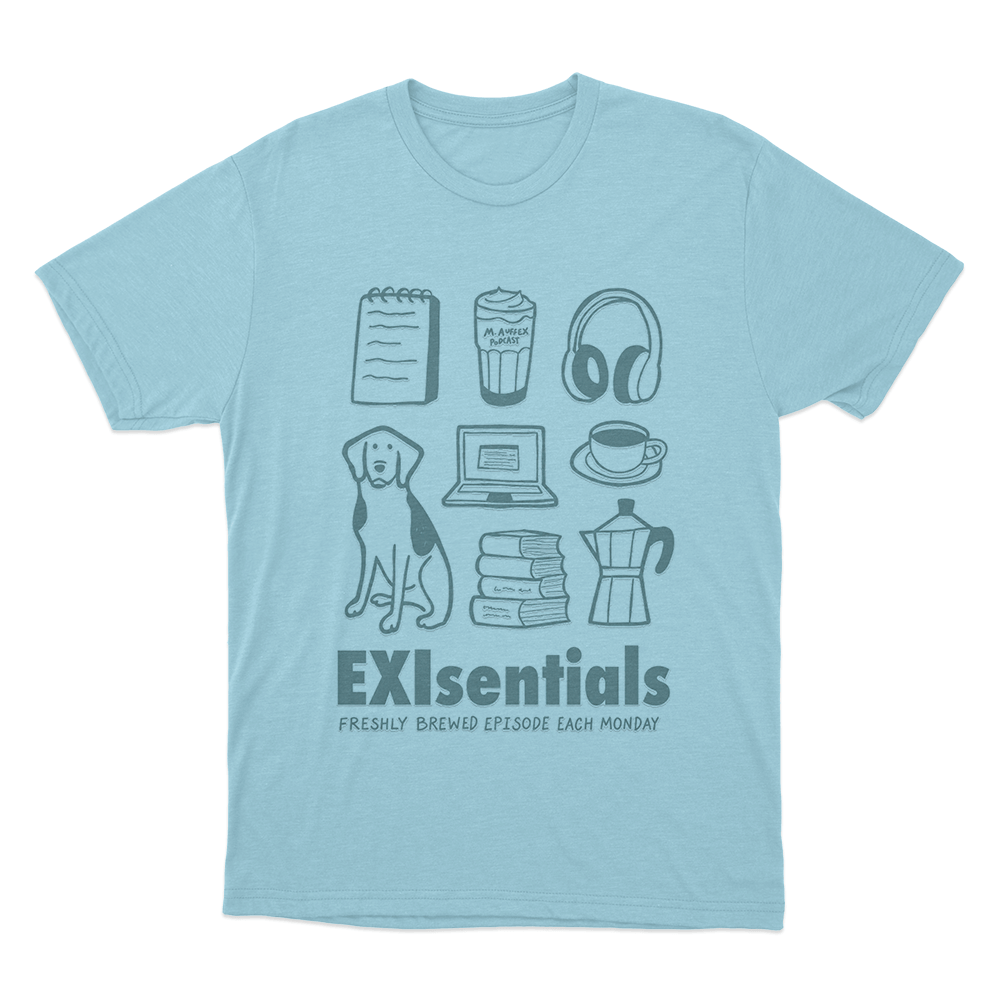 EXIsentials Unisex T Shirt Sky Blue EXIsentials Unisex T Shirt Sky Blue