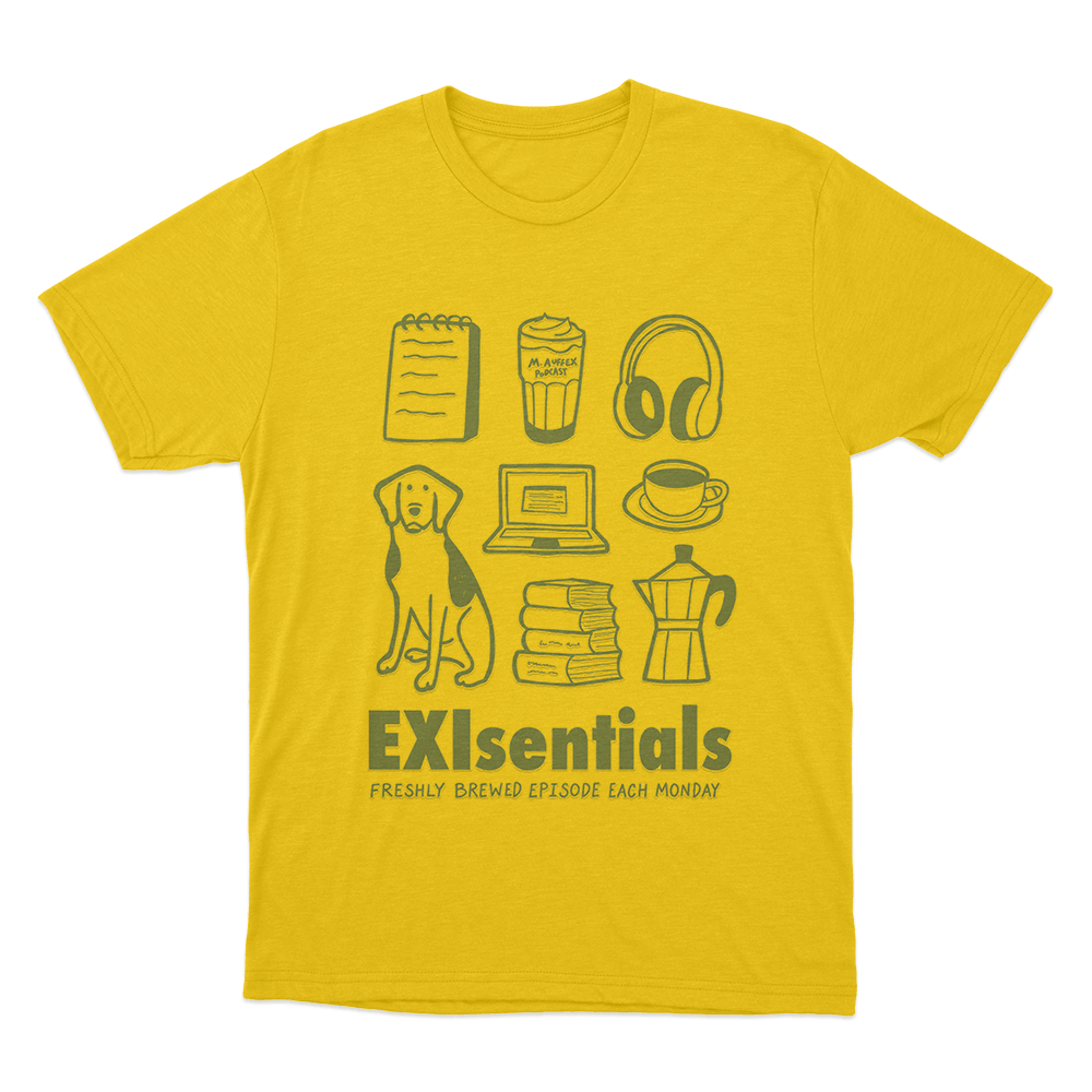 EXIsentials Unisex T Shirt Yellow EXIsentials Unisex T Shirt Yellow