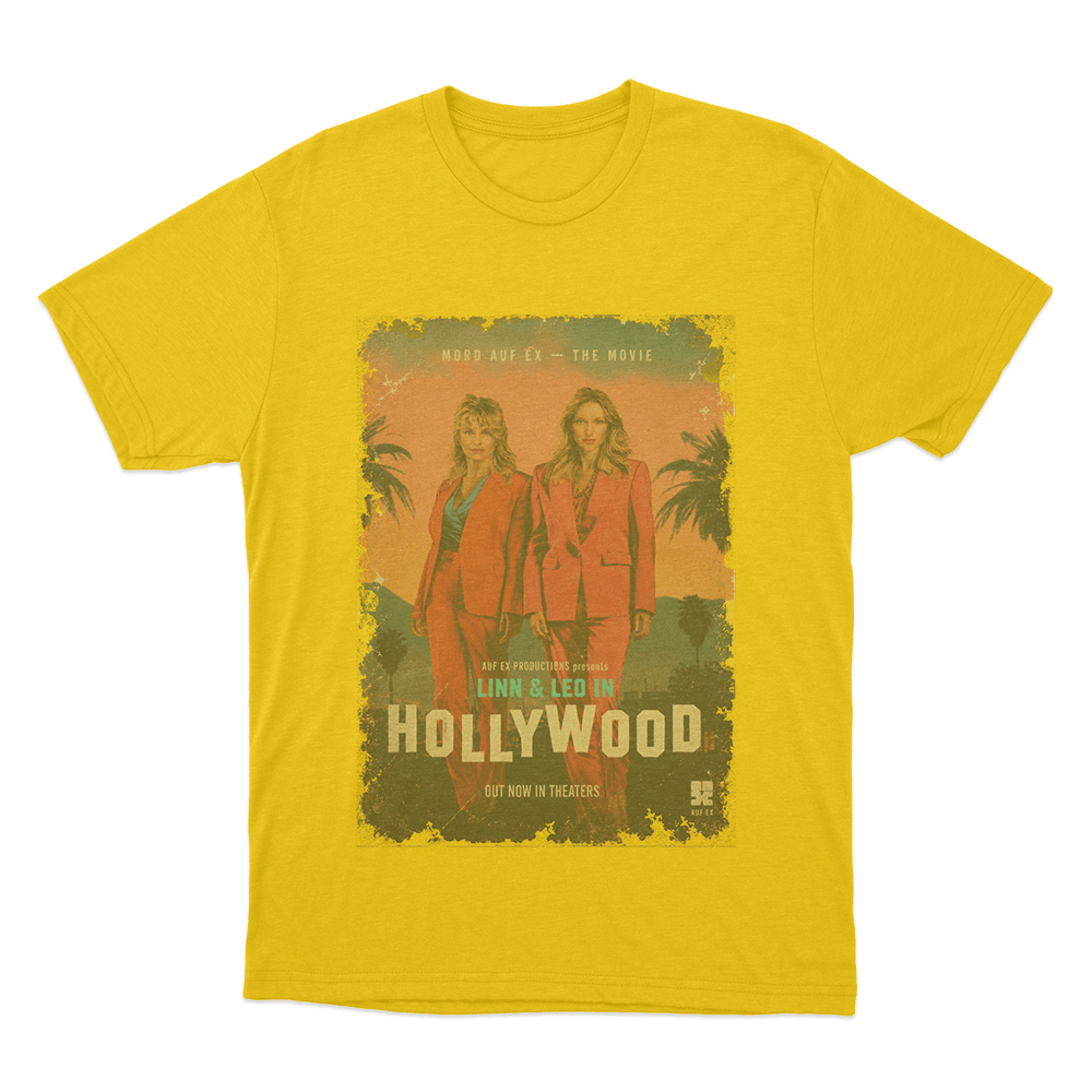 Mord Auf Ex Tour 2025 Unisex T Shirt Yellow Mord Auf Ex Tour 2025 Unisex T Shirt Yellow